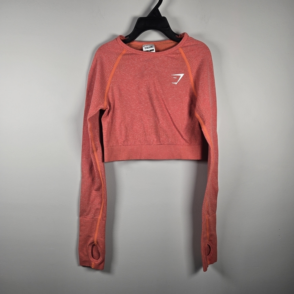 Gymshark Women's Red Crop Top